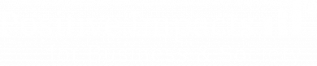Positive Impacts (PI) Logo: Positive Impacts for Business & Society